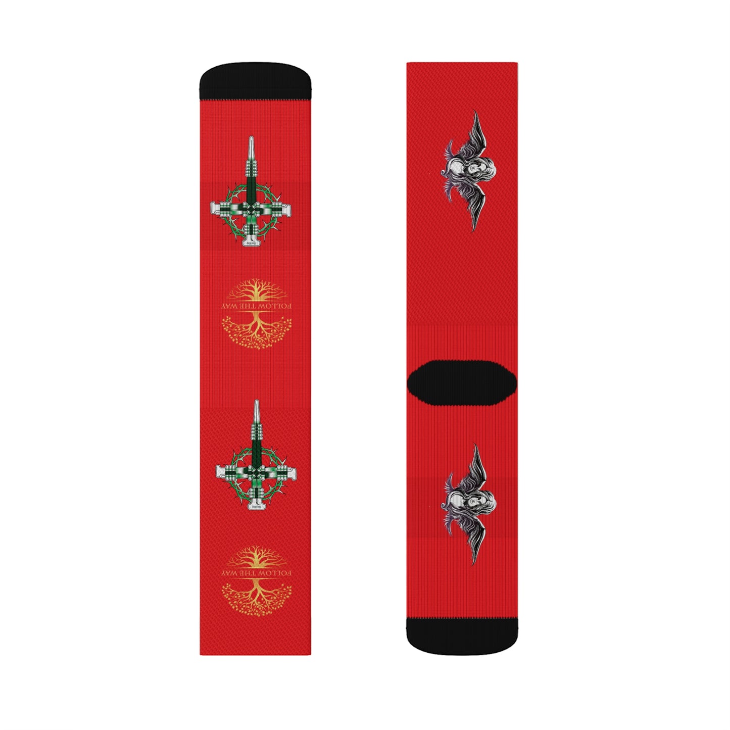 Red Sword Way Socks