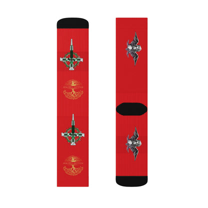 Red Sword Way Socks