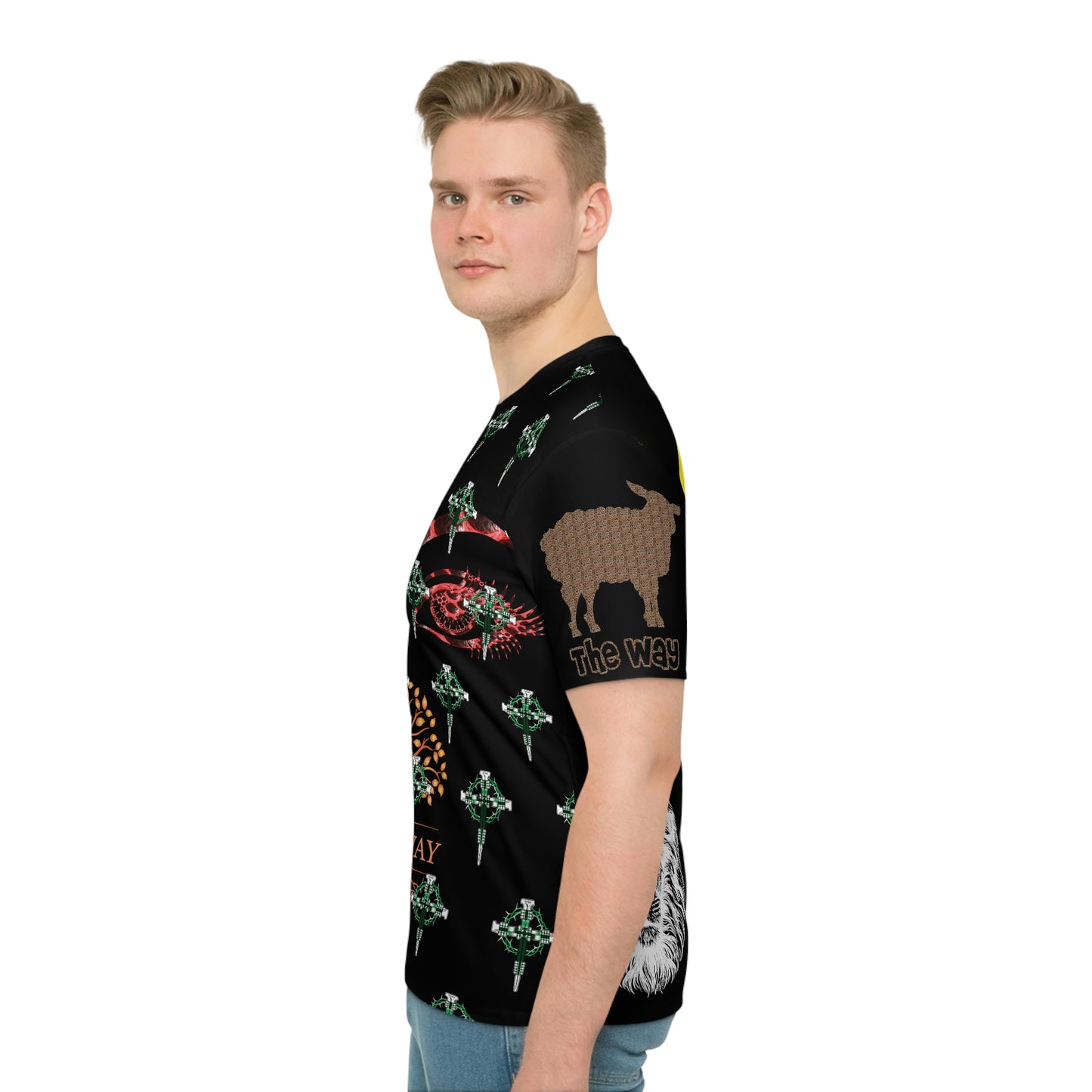Trippy Ways Men's Loose T-shirt