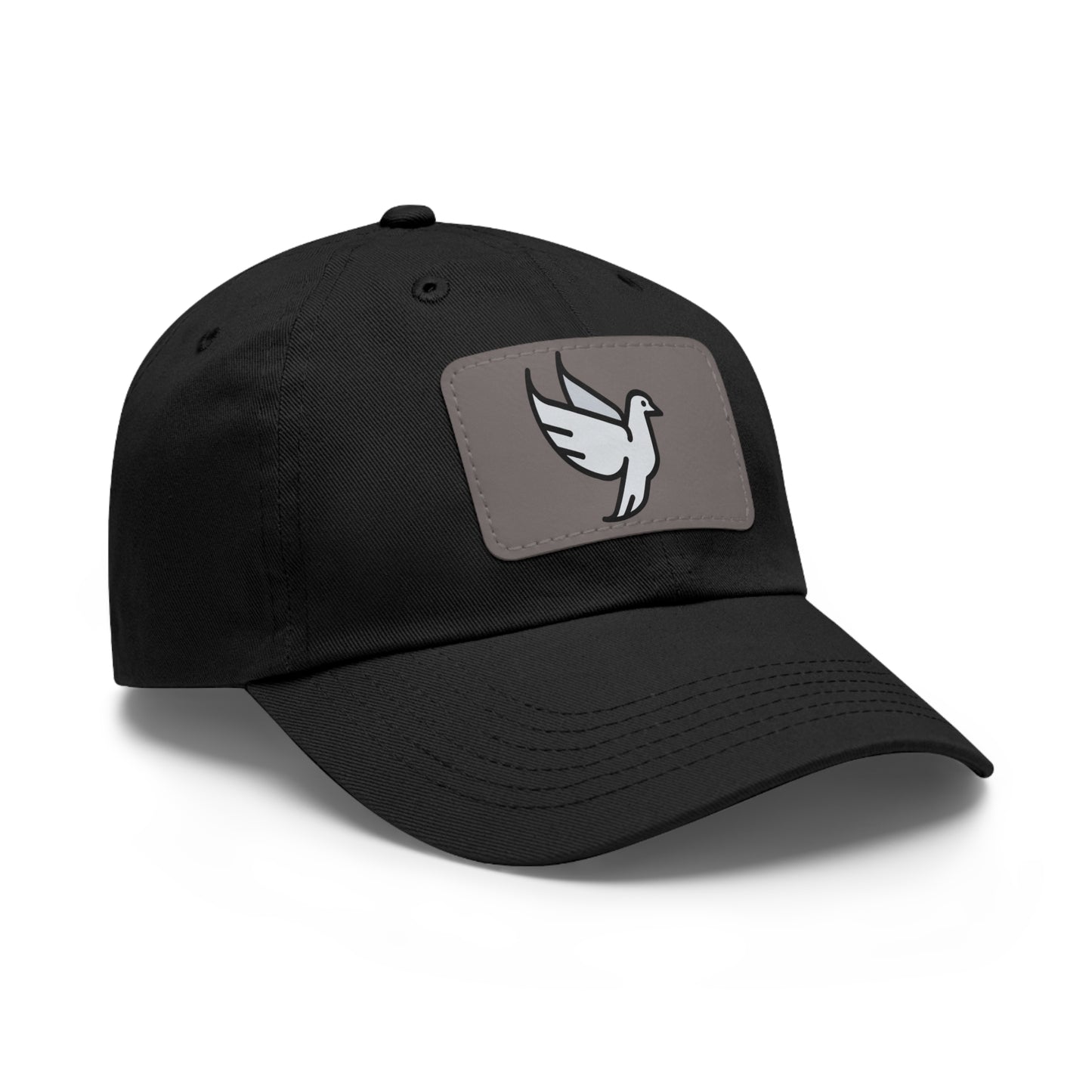Yes Bird Dad Hat with Leather Patch