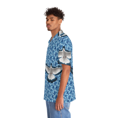 Wavy Spirt Men's Hawaiian Shirt