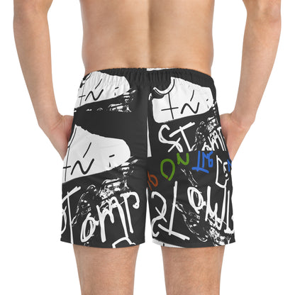 Stomp On Devil Swim Trunks