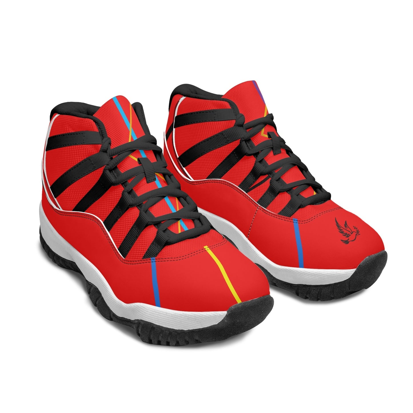 SkyHigh's REDS  AJ11 Basketball Sneakers