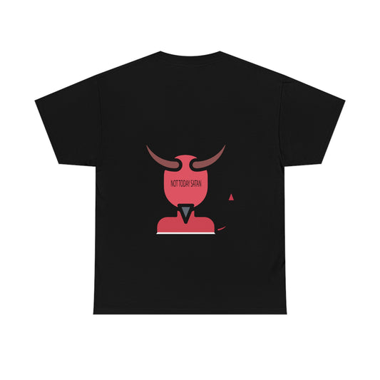 Double Mind Face Of Heavy Cotton Tee