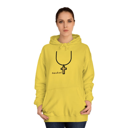 Cross J Unisex College Hoodie