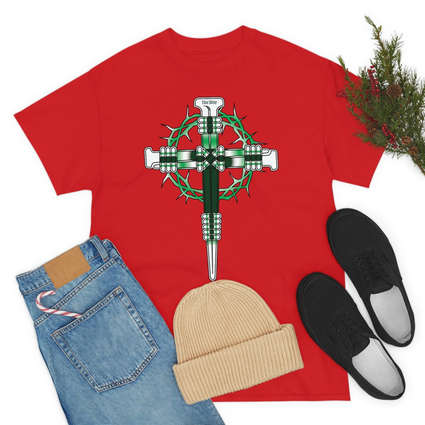 Cross Way Heavy Cotton Tee