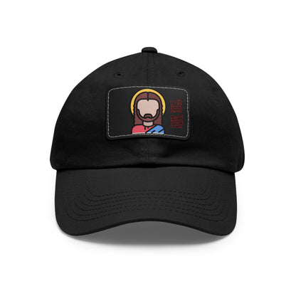Who IS Dad Hat with Leather Patch