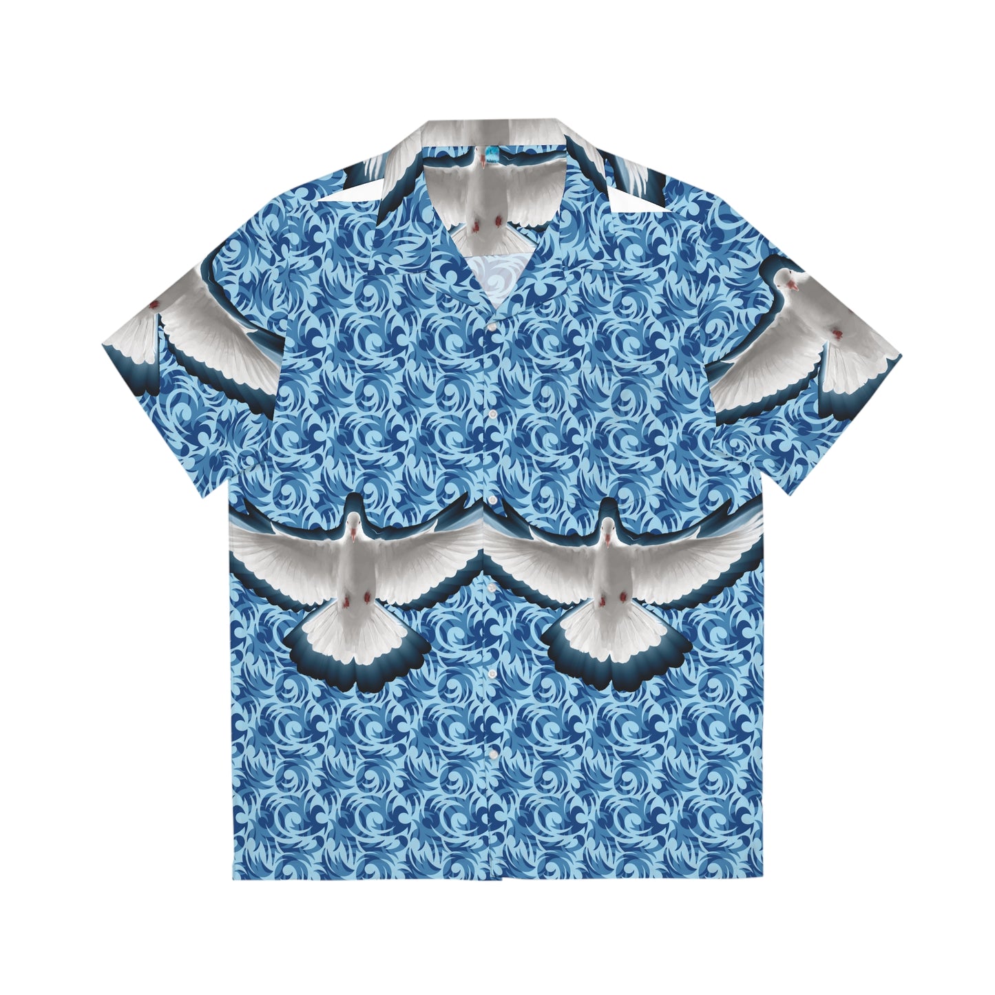 Wavy Spirt Men's Hawaiian Shirt