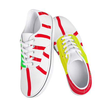 Cane Way Skate Shoes - White/Black
