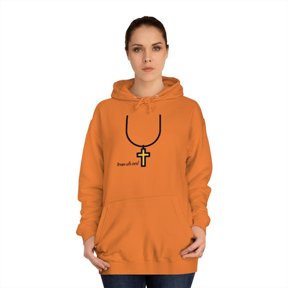 Cross J Unisex College Hoodie