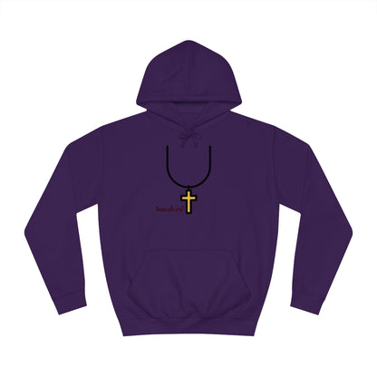 Cross J Unisex College Hoodie