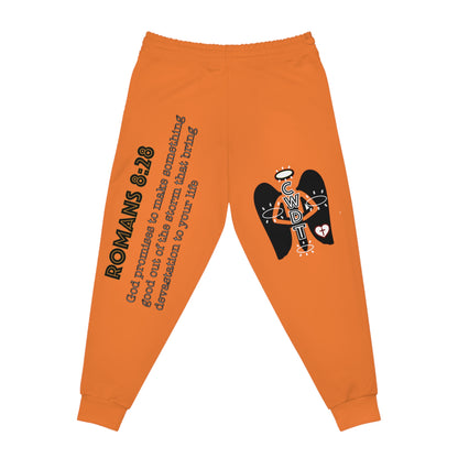 Orange CWDT Joggers