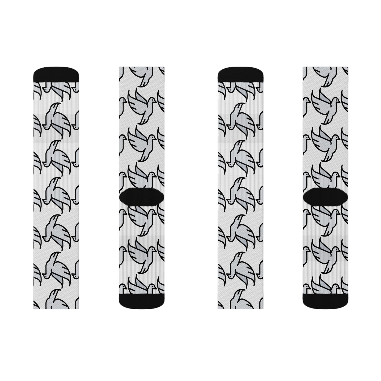 Bird Sublimation Socks
