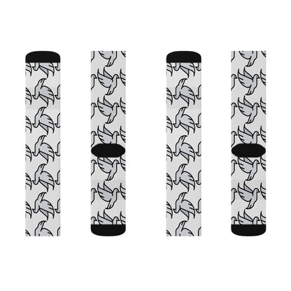 Bird Sublimation Socks