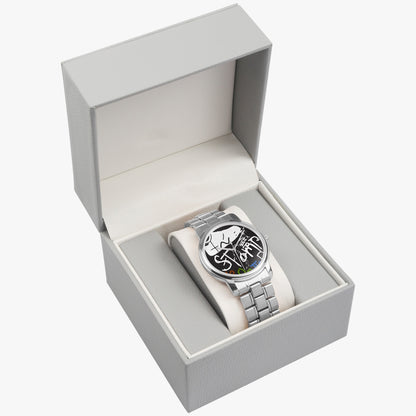 STOMP 153. Folding Clasp Type Stainless Steel Quartz Watch