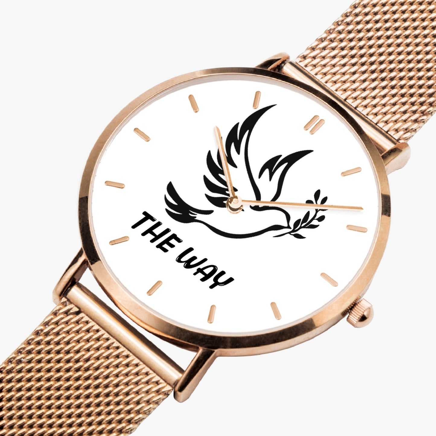 The WAY Ultra-thin Stainless Steel Quartz Watch