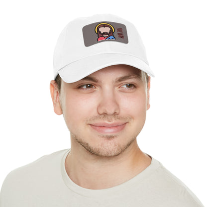 Who IS Dad Hat with Leather Patch