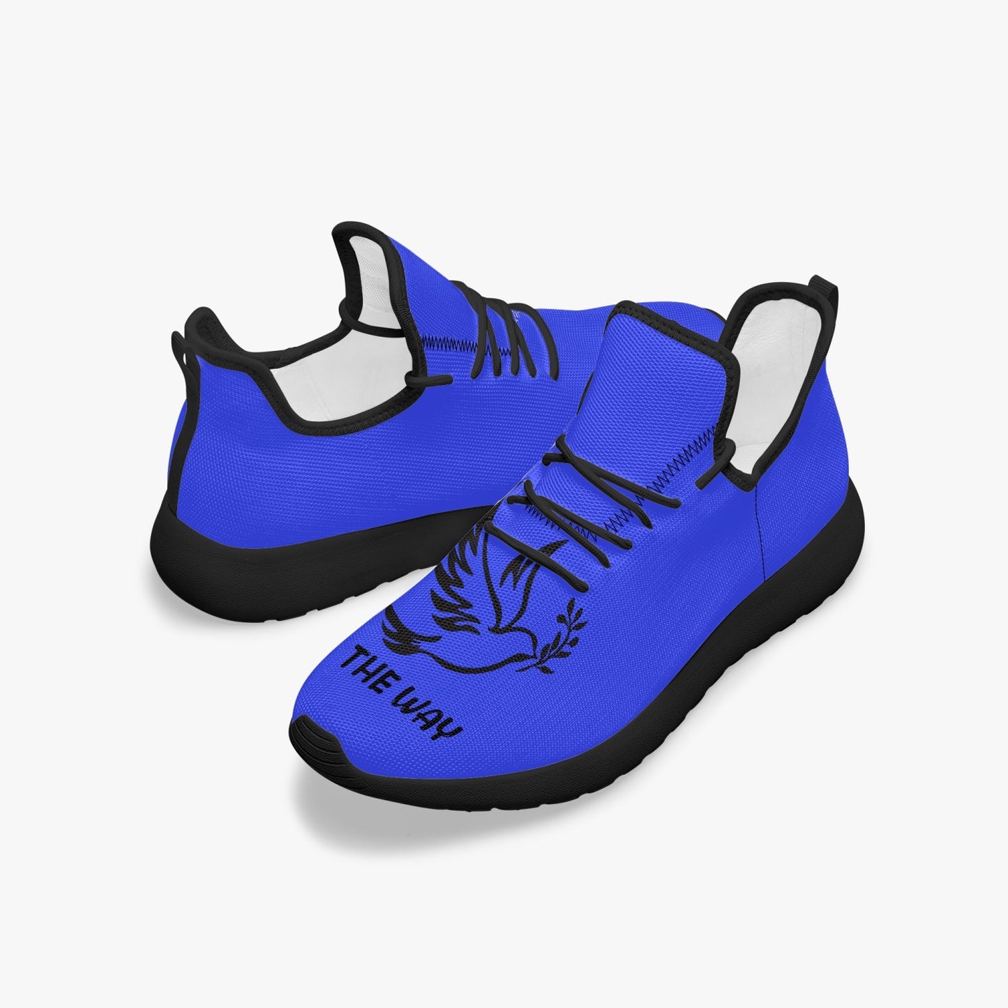 Blue way. Classic Mesh Knit Sneakers