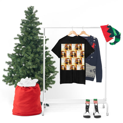 Double Mind Face Of Heavy Cotton Tee