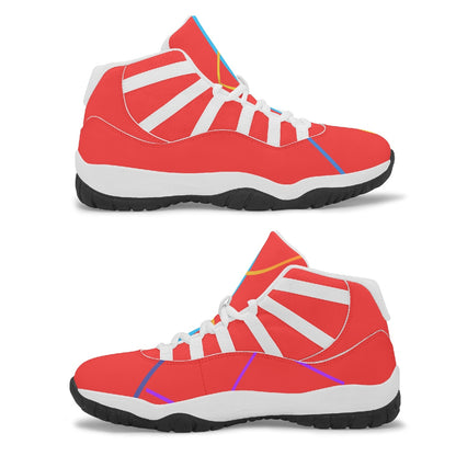 SkyHigh's REDS  AJ11 Basketball Sneakers