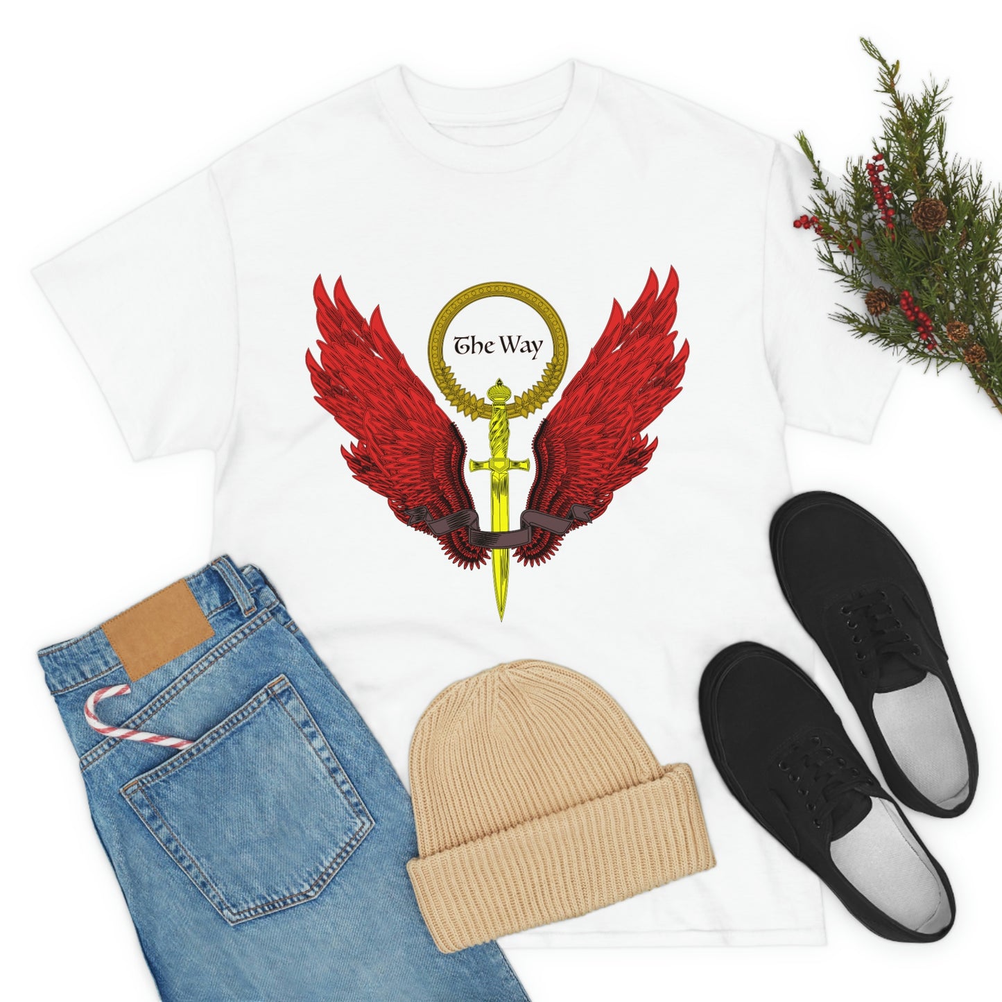 Word Is My Sword Heavy Cotton Tee