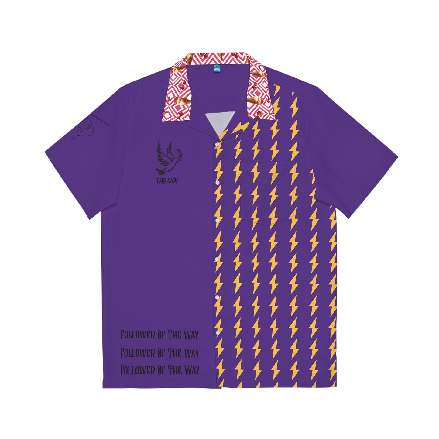 Purp Way Men's Hawaiian Shirt