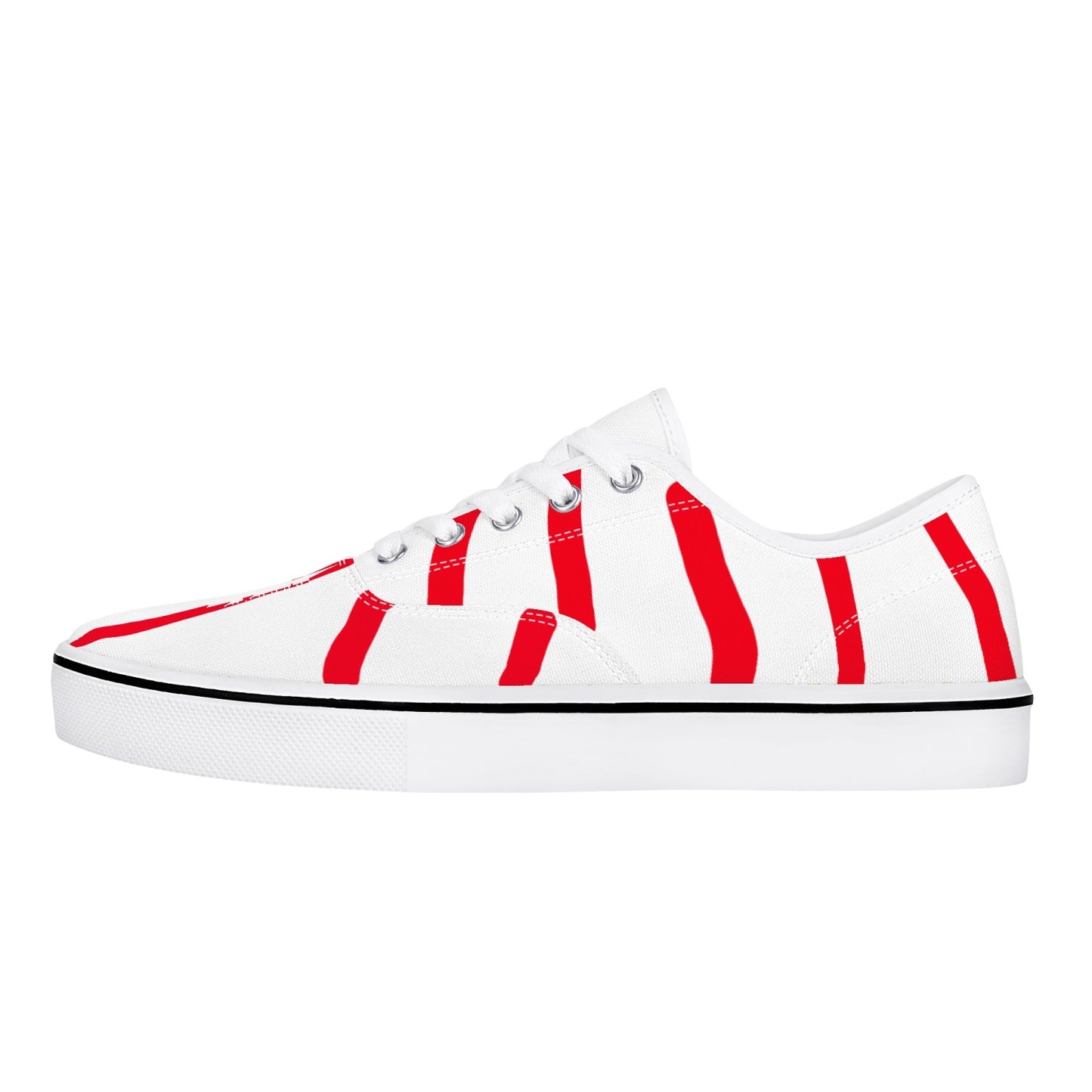 Cane Way Skate Shoes - White/Black