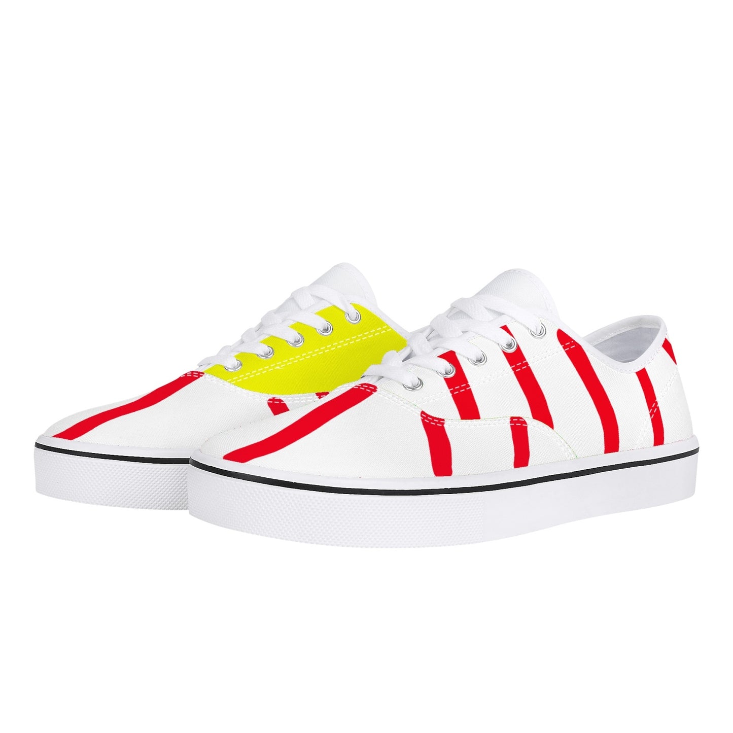 Cane Way Skate Shoes - White/Black