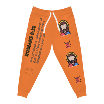 Orange CWDT Joggers
