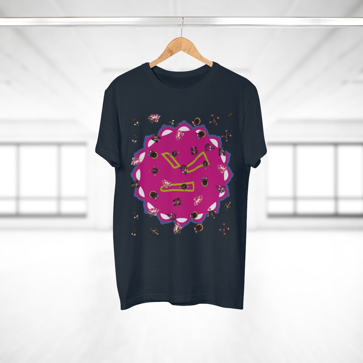 face Single Jersey Men's T-shirt