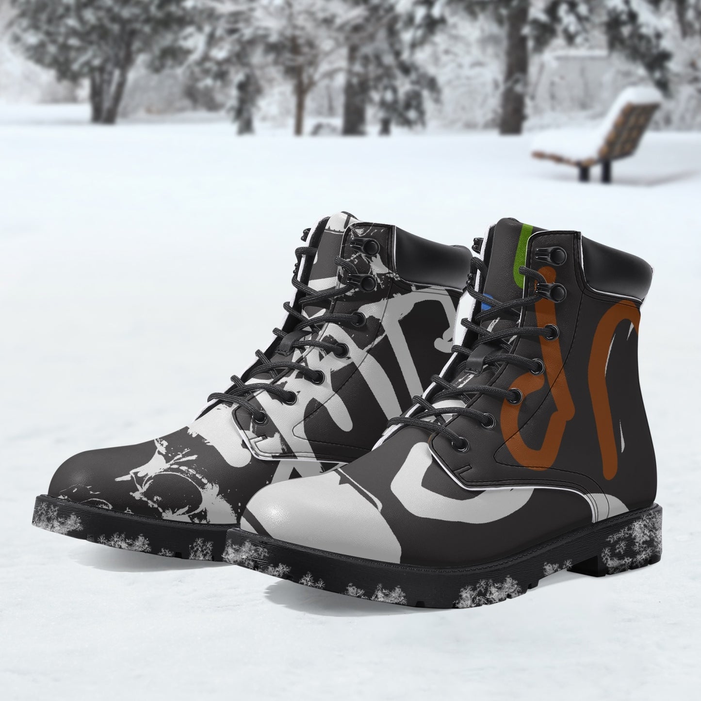 Big cave way Casual Leather Boots