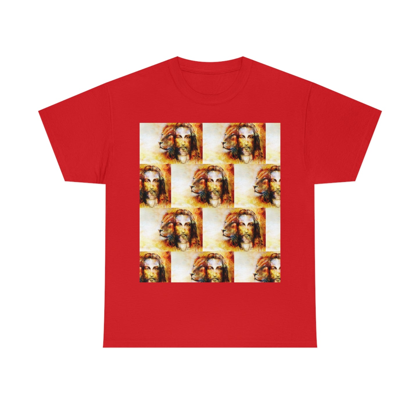 Double Mind Face Of Heavy Cotton Tee