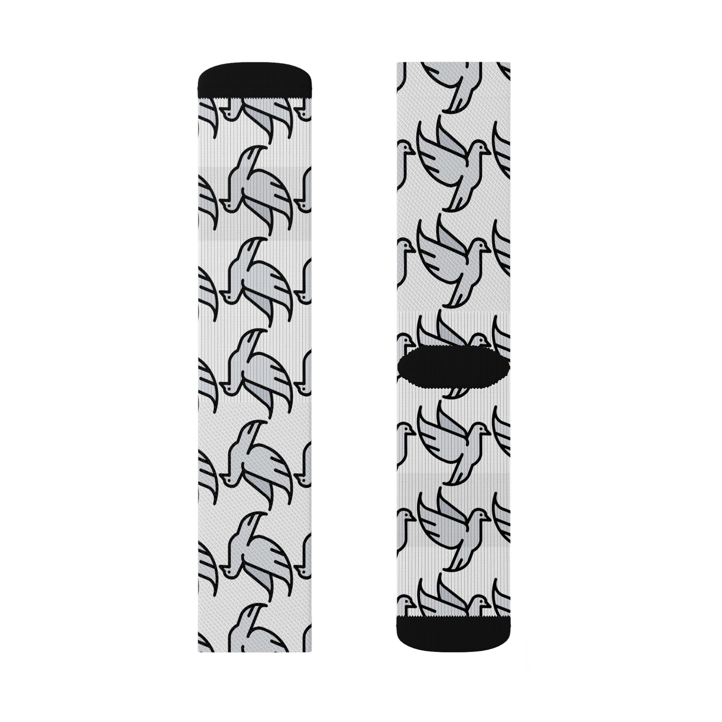 Bird Sublimation Socks
