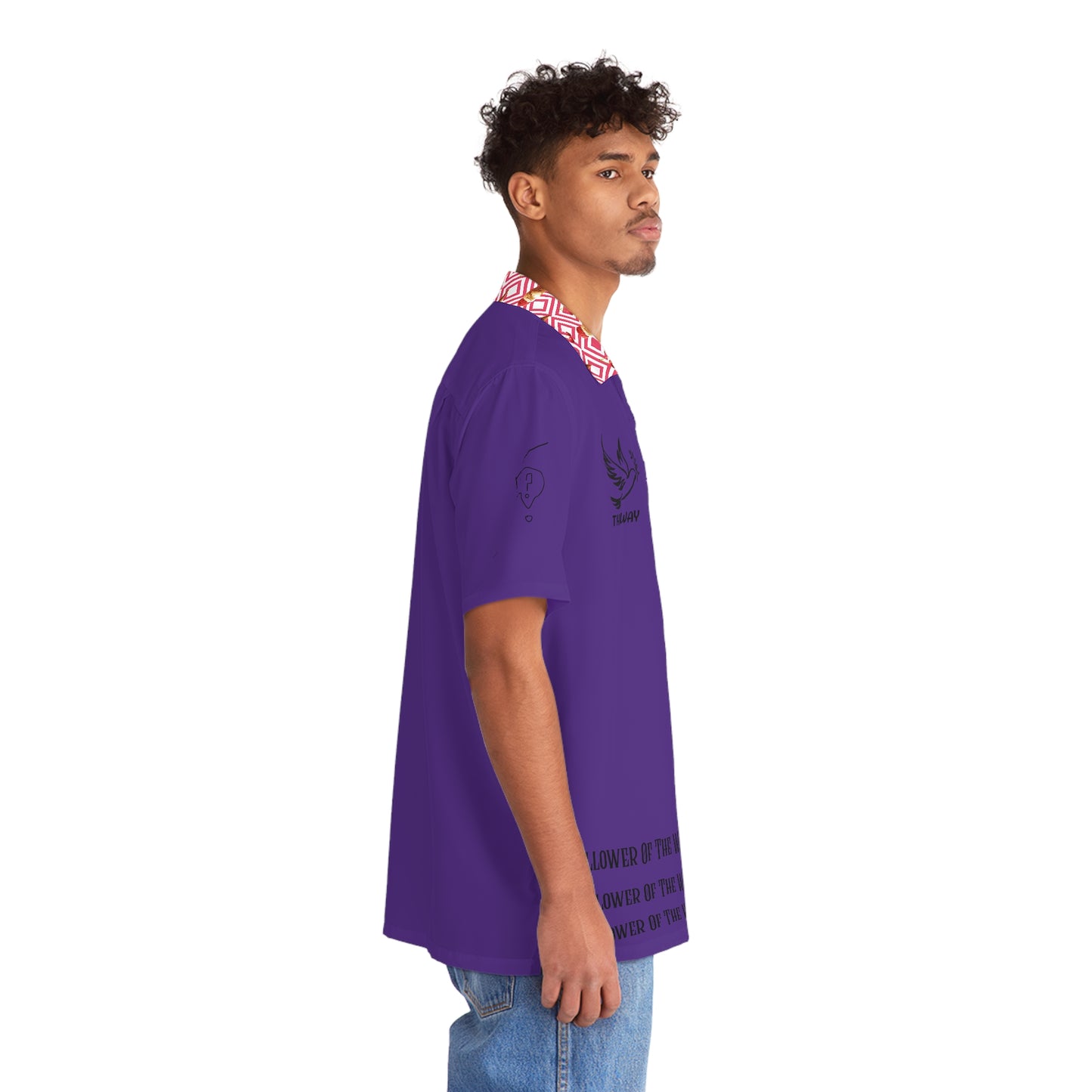 Purp Way Men's Hawaiian Shirt