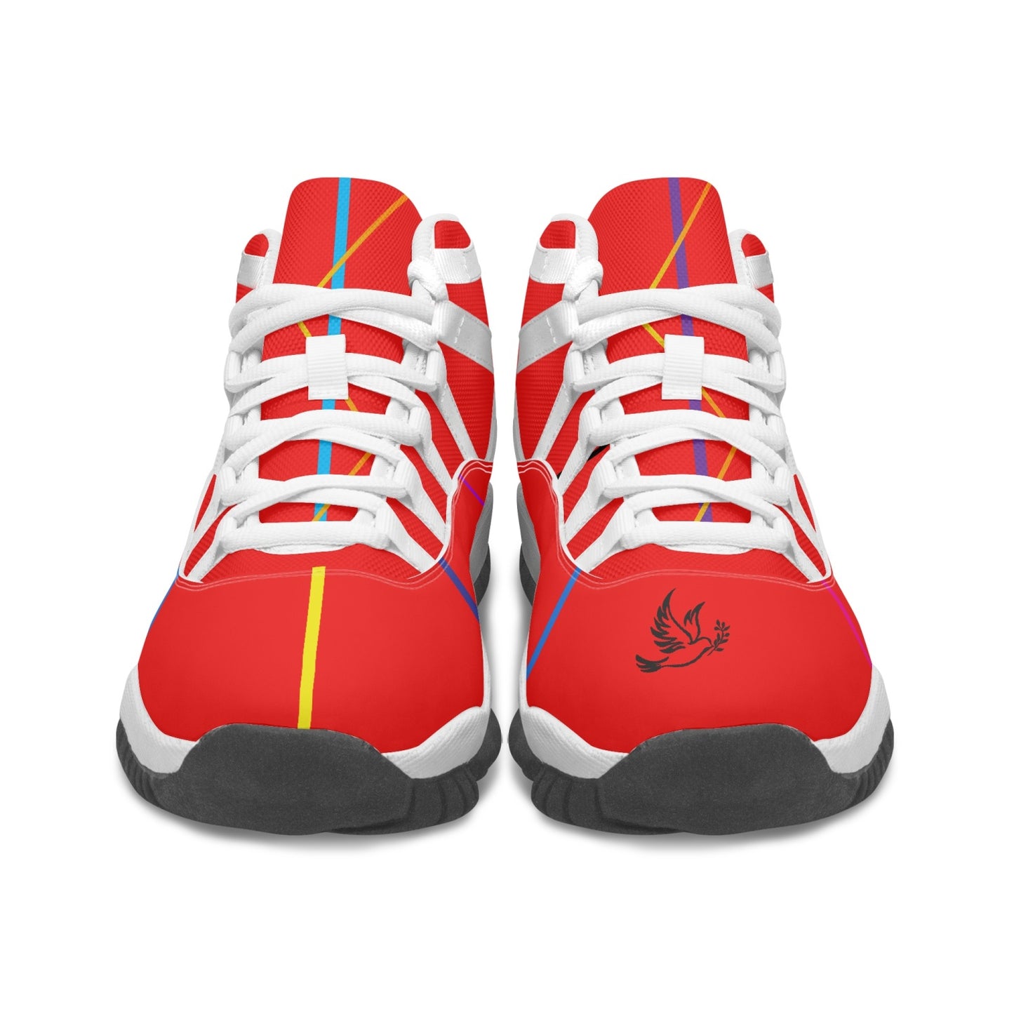 SkyHigh's REDS  AJ11 Basketball Sneakers