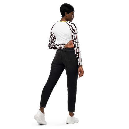 Flo way Recycled long-sleeve crop top