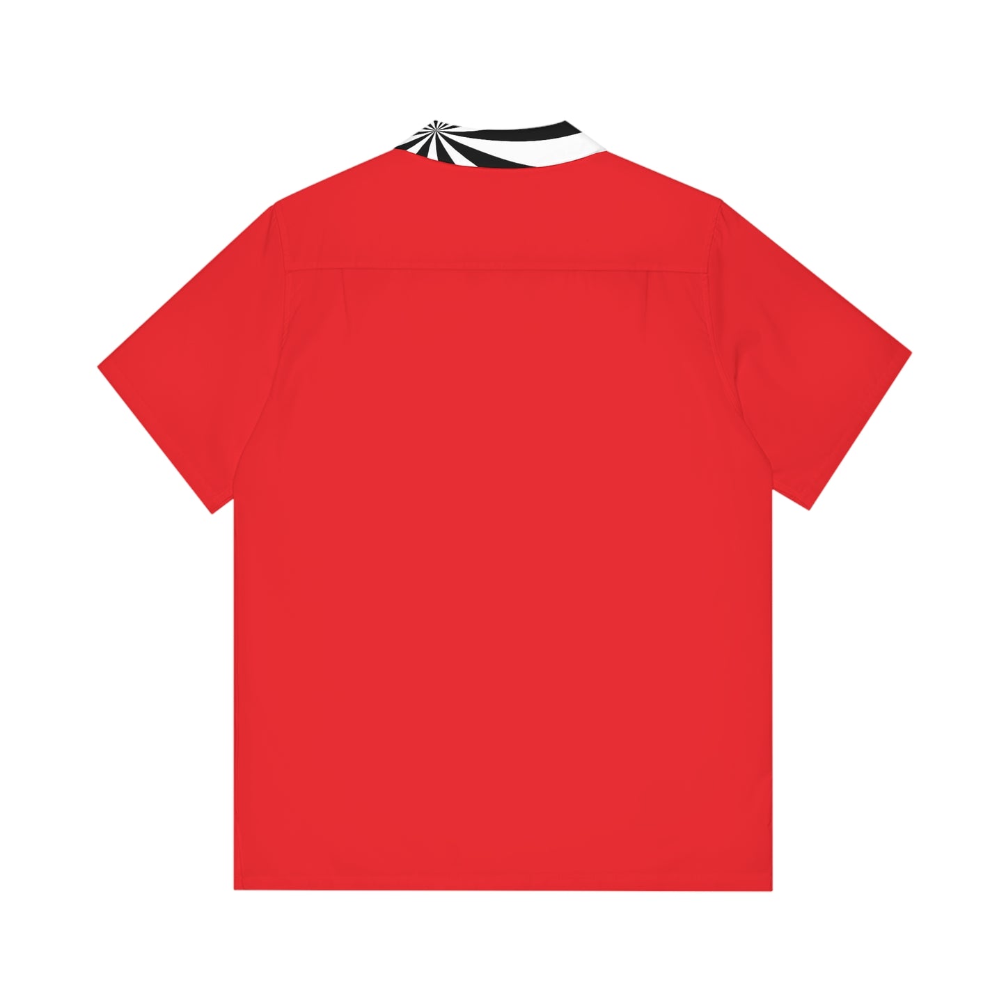 REd SWirl Men's Hawaiian Shirt