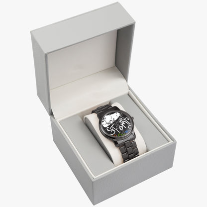 STOMP 153. Folding Clasp Type Stainless Steel Quartz Watch