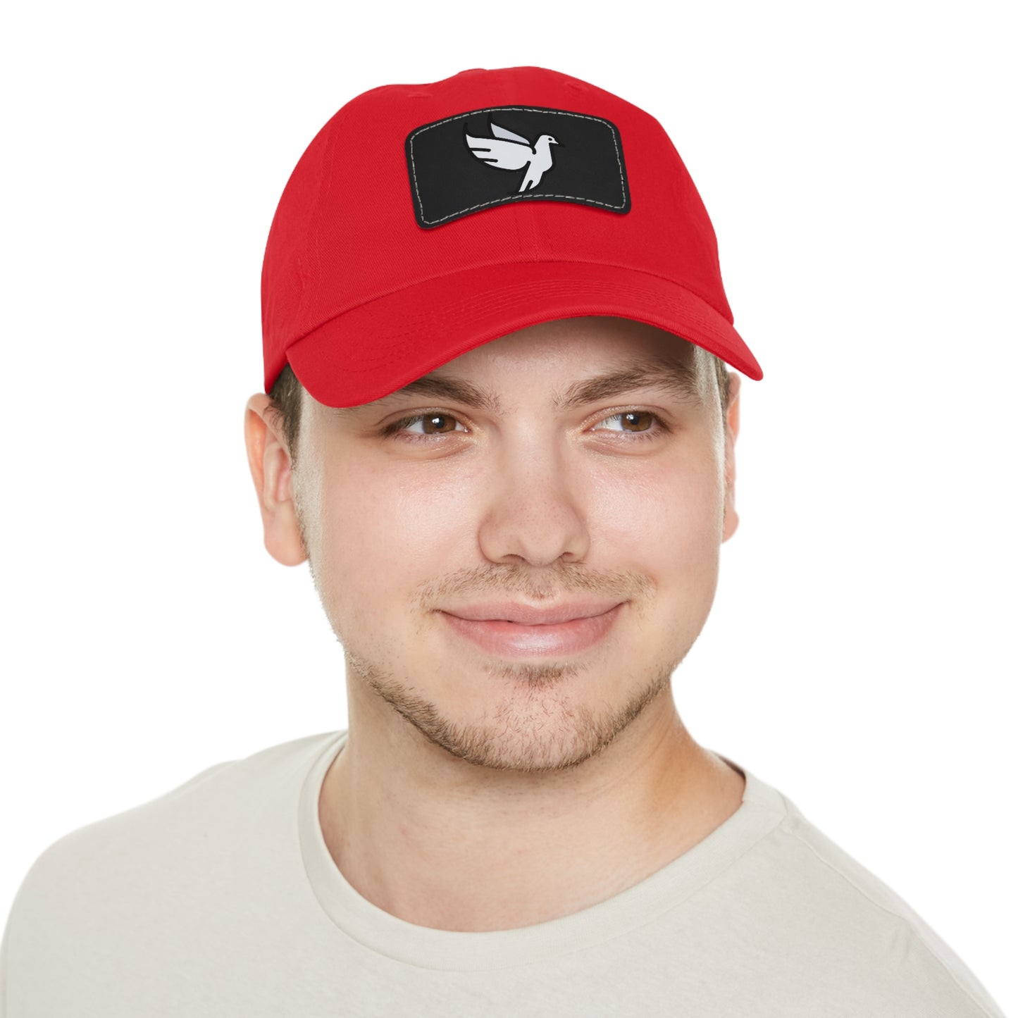 Yes Bird Dad Hat with Leather Patch