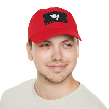 Yes Bird Dad Hat with Leather Patch