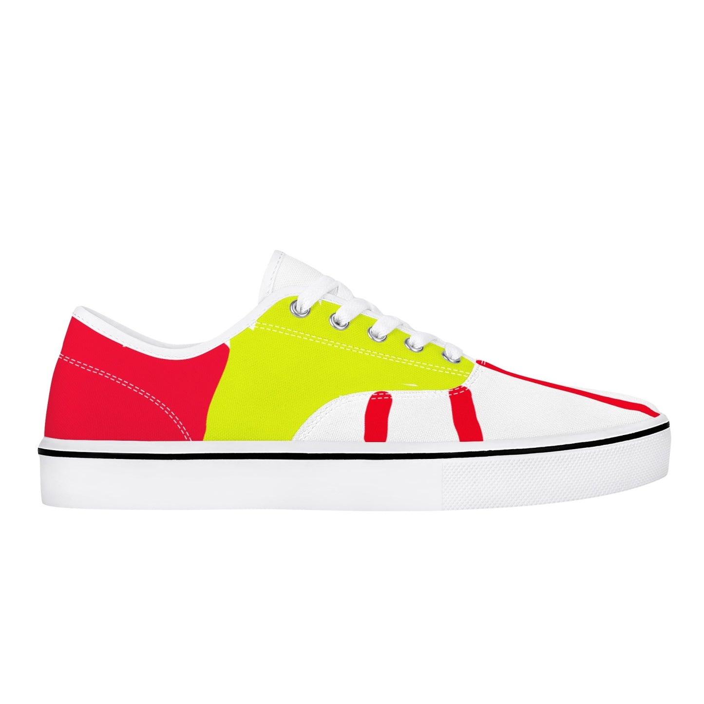 Cane Way Skate Shoes - White/Black
