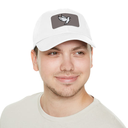 Yes Bird Dad Hat with Leather Patch