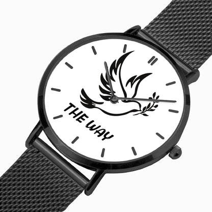 The WAY Ultra-thin Stainless Steel Quartz Watch