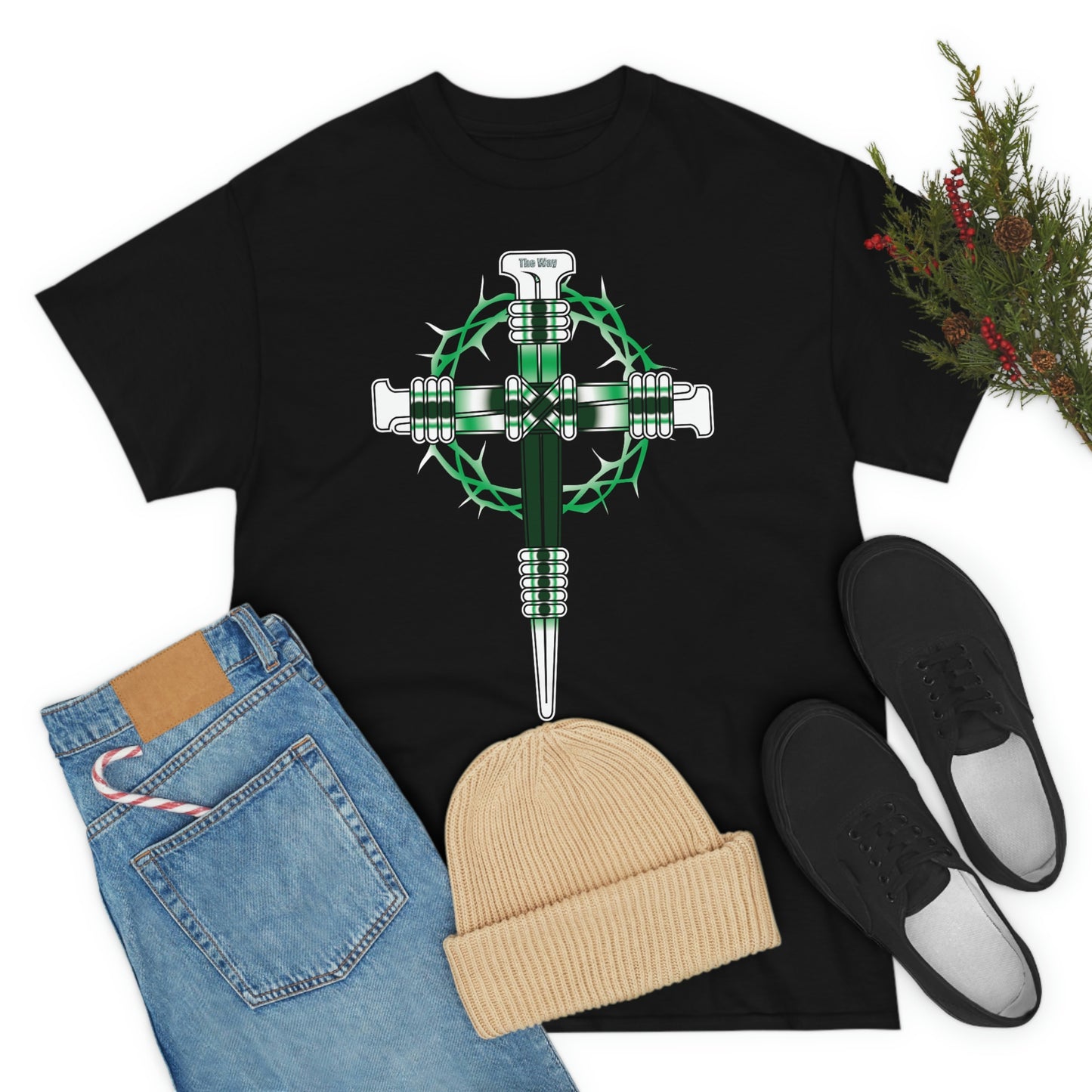 Cross Way Heavy Cotton Tee