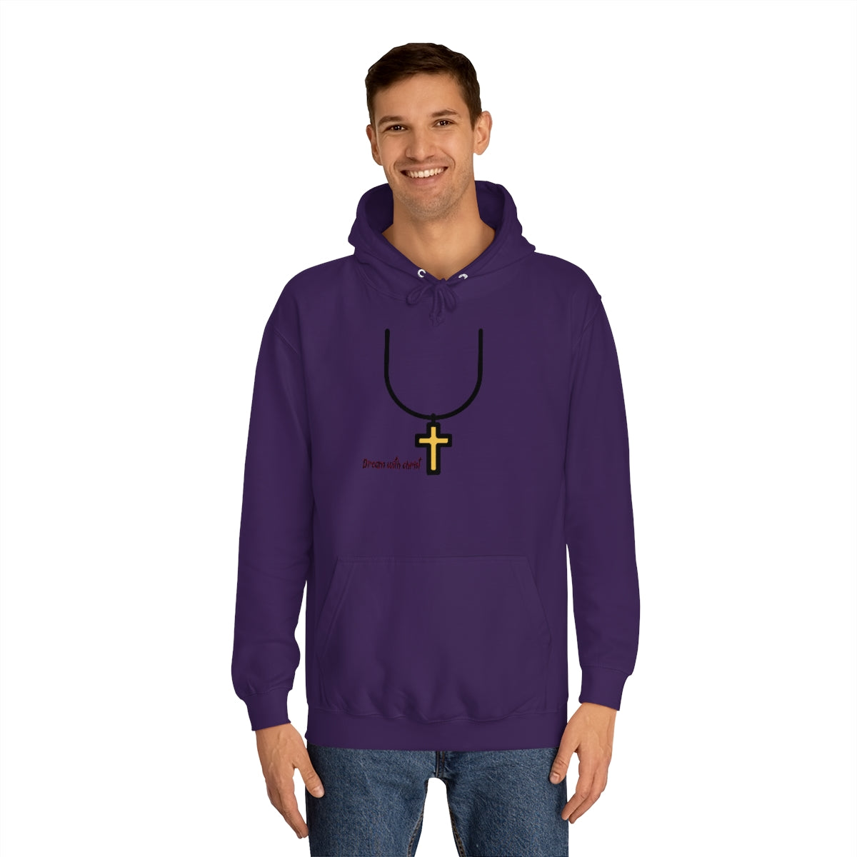 Cross J Unisex College Hoodie