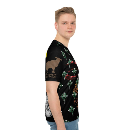Trippy Ways Men's Loose T-shirt