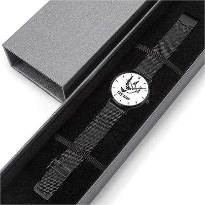 The WAY Ultra-thin Stainless Steel Quartz Watch