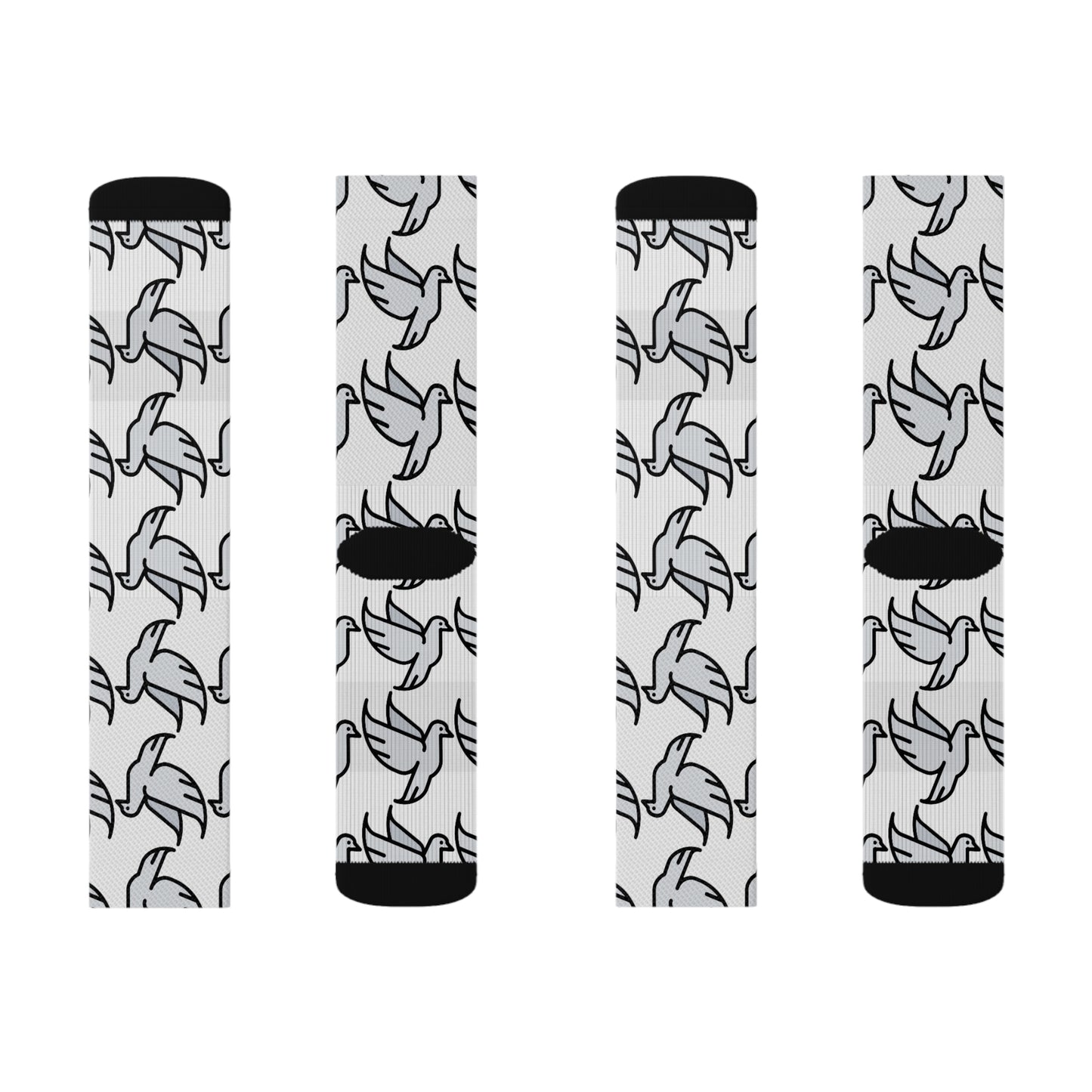Bird Sublimation Socks