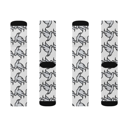 Bird Sublimation Socks