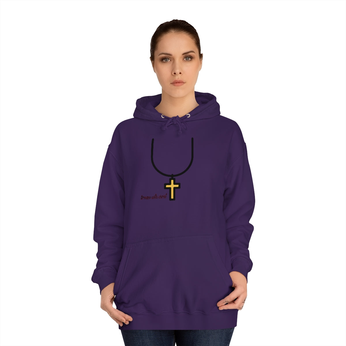 Cross J Unisex College Hoodie